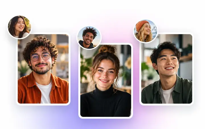 Fotos de perfil de un equipo